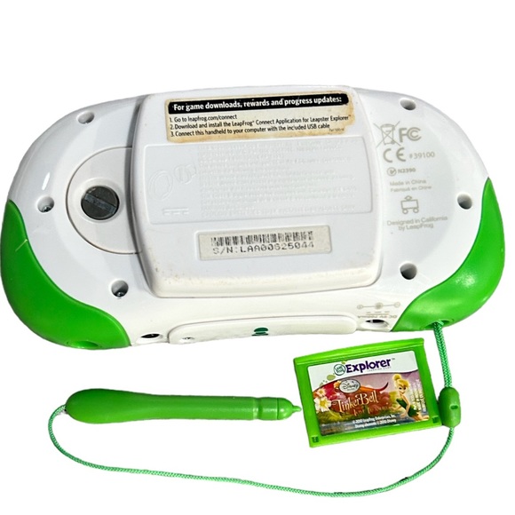 Leapfrog Leapster Explorer Hand Held Learning Video Game System And Game - Picture 2 of 2
